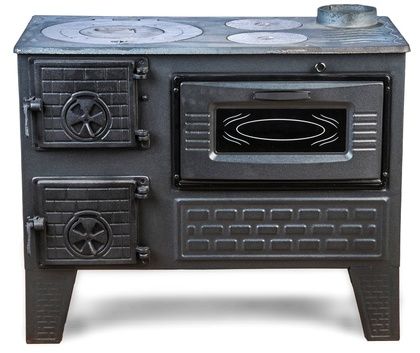 Отопительно-варочная печь МастерПечь ПВ-04 с духовым шкафом, 7,5 кВт в Барнауле